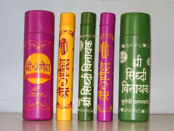 Round Shaped Agarbatti/Dhoop/Bundled Sticks Containers